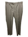 Miller Brothers Size 36 Brown Wool Zip Fly Men's Pants Brown / 36