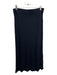 Rails Size M Black Rayon Blend Elastic Waist Ribbed Midi Skirt Black / M
