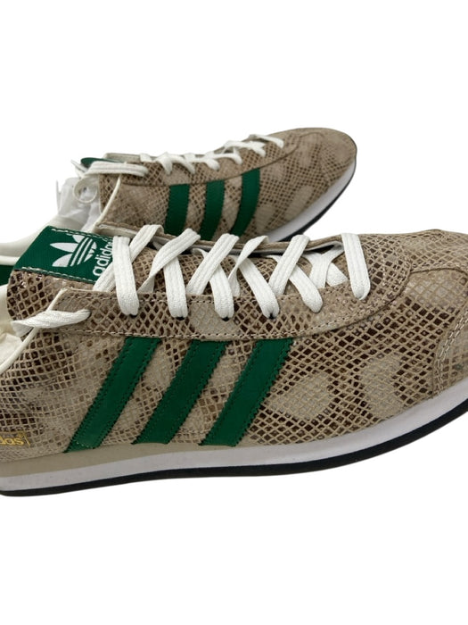 Adidas Shoe Size 13 Like New Brown & Green Snakeskin Solid Low Top Men's Shoes Brown & Green / 13