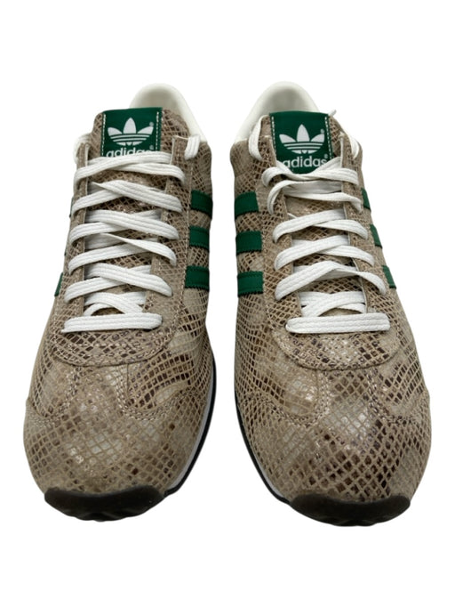 Adidas Shoe Size 13 Like New Brown & Green Snakeskin Solid Low Top Men's Shoes Brown & Green / 13