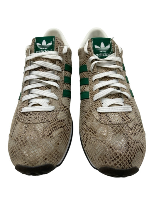 Adidas Shoe Size 13 Like New Brown & Green Snakeskin Solid Low Top Men's Shoes Brown & Green / 13