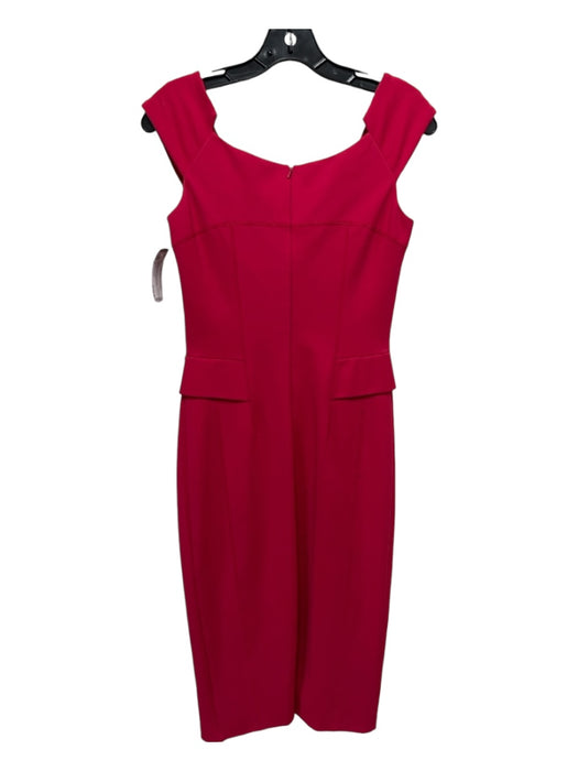 Amanda Wakeley Size 6 Magenta Viscose & Polyester Sleeveless Dress Magenta / 6