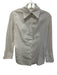 Anne Fontaine Size 40 / s White Cotton Slim Fit Long Sleeve Button Down Top White / 40 / s