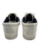 Tretorn Shoe Size 7 White & Navy Blue Canvas Laces Low Top Sneakers White & Navy Blue / 7