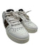 Jimmy Choo Shoe Size 37.5 White & Brown Leather & Pony Hair stars Sneakers White & Brown / 37.5