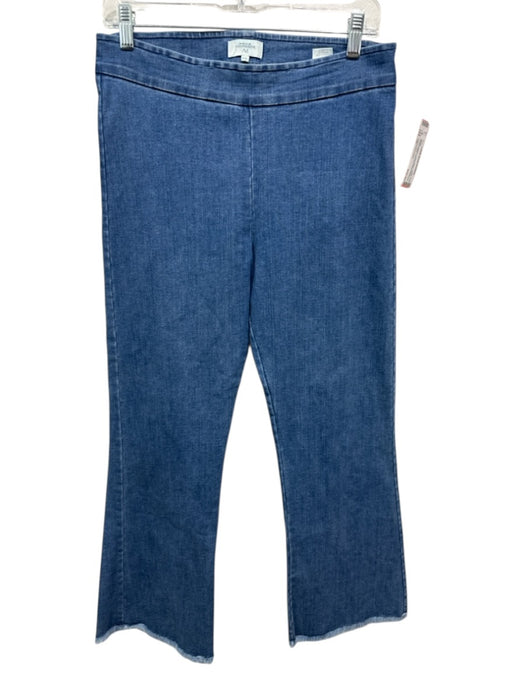 Avenue Montaigne Size 10 Medium Wash Cotton Blend Denim Elastic Waist Jeans Medium Wash / 10