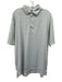 Peter Millar Size XL White & Multi Polyester Striped Polo Men's Short Sleeve White & Multi / XL