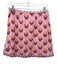 Saylor Size S Pink & Orange Cotton Abstract Floral Sleeveless Mini Skirt Set Pink & Orange / S