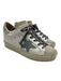 Golden Goose Shoe Size 37 White, Gray, Beige Leather Leopard Print Sneakers White, Gray, Beige / 37