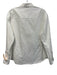 Julia Amory Size M White Cotton Long Sleeve Buttons Collar Blouse Top White / M