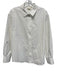Julia Amory Size M White Cotton Long Sleeve Buttons Collar Blouse Top White / M