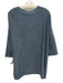 Kerisma Size M/L Blue Acrylic & Nylon 1/2 Sleeve V Neck Knit Pockets Sweater Blue / M/L