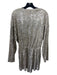 endless rose Size S Silver Polyester All Over Sequins Surplice Romper Silver / S