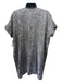 Emerson Fry Size One Size Silver Polyester All Over Sequins Cap Sleeve Dress Silver / One Size