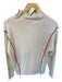 SOH Size L Cream & pink Cashmere Mock Neck Ribbed distressed Sweater Cream & pink / L