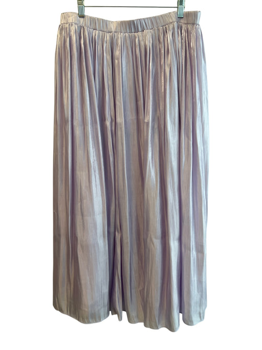 Pomander Place Size XL Purple No Fabric Tag Mid Rise Elastic Waist Maxi Skirt Purple / XL