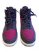 Nike Shoe Size 7 purple & pink Manmade Material High Top Sneaker Lace Up Shoes purple & pink / 7