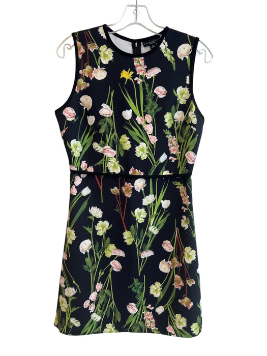Victoria Beckham for Target Size Small Black & Multi Polyester Blend Dress Black & Multi / Small