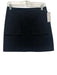TELA Size S Black Polyester Back Zip Grid Pattern Cargo Pockets Mini Skirt Black / S