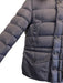 Moncler AS IS Navy Blue Polyamide Pockets Fur Lining Men's Coat Navy Blue / 3