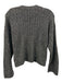 Ramy Brook Size S Gray & Silver Wool & Polyamide Blend Sequins Metallic Cardigan Gray & Silver / S