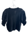 Frame Size Small Black Cashmere Round Neck Half Sleeve Knit Top Black / Small