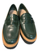 Loeffler Randall Shoe Size 8 Green Leather Lug Sole Square Toe Shoes Green / 8