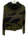Veronica Beard Size XS Green, Gray & Black Nylon & Wool Blend Speckled Sweater Green, Gray & Black / XS
