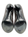 Chanel Shoe Size 38 Brown & Black Leather Patent Cap Toe Scrunch Detail Pumps Brown & Black / 38