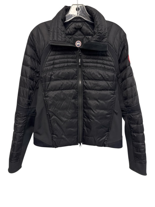 Canada Goose Size S Black Nylon Down Zip Pockets Jacket Black / S