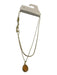 Kendra Scott Gold Metal Gem Lobster Clasp Necklace Gold