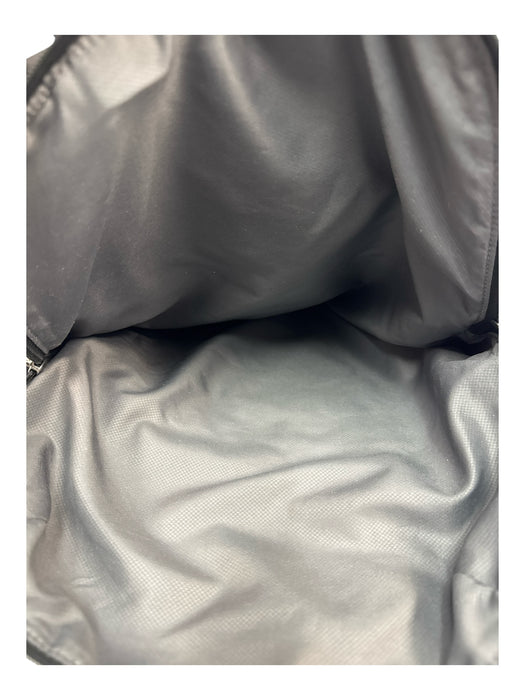 Tumi Black & Red Print Nylon Floral Backpack Backpack Black & Red Print