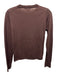 J Crew Size S Brown Wool Long Sleeve Crew Neck Top Brown / S