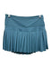 Goldhinge Size M Blue Green Polyester Blend Tennis skirt Elastic Waist Skirt Blue Green / M