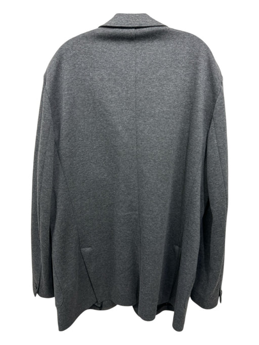 Robert Barakett Size XL Gray Cotton Blend Heathered Sweatshirt Blazer Jacket Gray / XL
