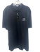 Peter Millar Size XL Black Cotton Solid Polo Men's Short Sleeve Black / XL