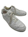 Louis Vuitton Shoe Size 11 AS IS White Leather Solid Sneaker Men's Shoes 11