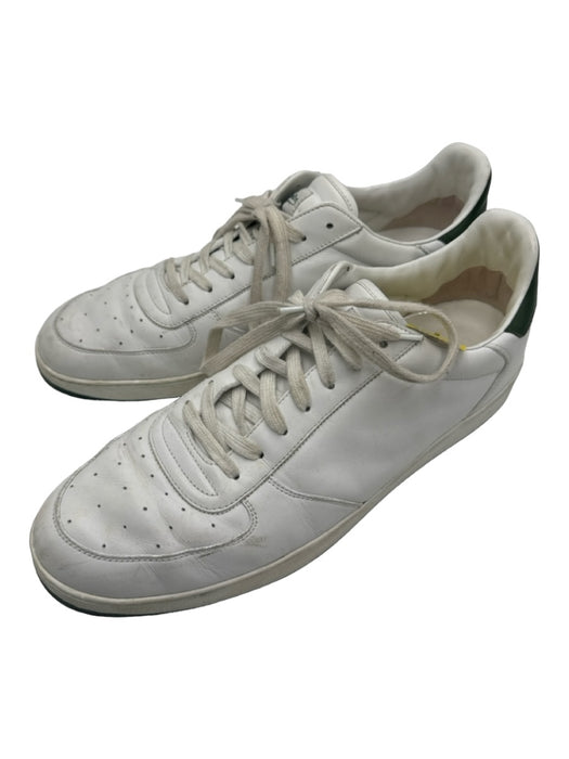 Louis Vuitton Shoe Size 11 AS IS White Leather Solid Sneaker Men's Shoes 11