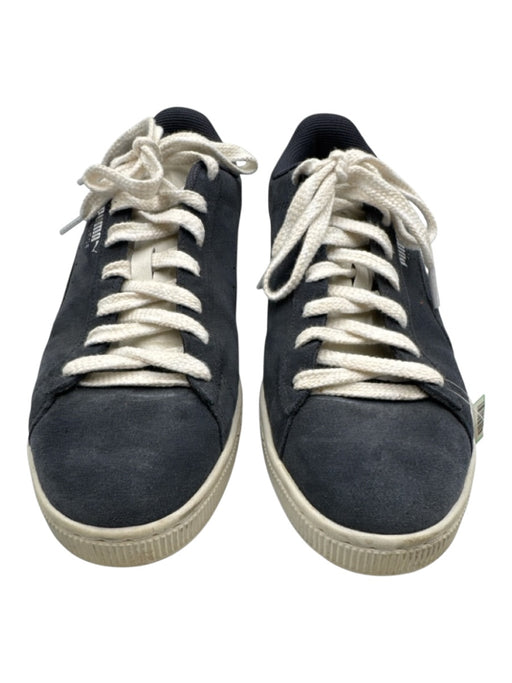 Puma Shoe Size 10.5 Blue Suede Solid Sneaker Men's Shoes Blue / 10.5