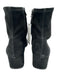 Loeffler Randall Shoe Size 9.5 Black Leather Suede Round Toe Sock Boot Boots Black / 9.5