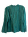 Pomander Place Size L Forest Green Rayon Blend V Neck Long Wide Sleeve Top Forest Green / L