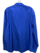 Burberry Size XL Blue Cotton Solid Button Down Men's Long Sleeve Shirt Blue / XL