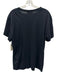 Burberry Size XL Black Cotton Solid Men's Short Sleeve Shirt Black / XL