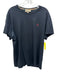 Burberry Size XL Black Cotton Solid Men's Short Sleeve Shirt Black / XL