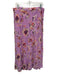 Sundance Size L Purple, Pink, White Viscose Side Zip Floral Print Midi Skirt Purple, Pink, White / L