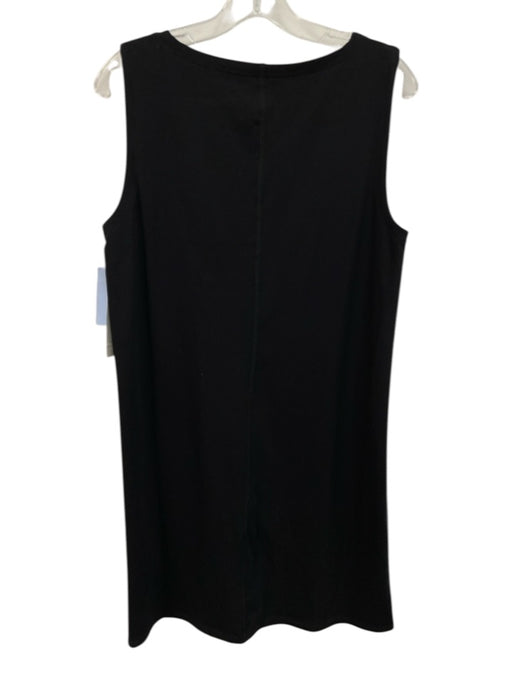 Eileen Fisher Size S Black Cotton Sleeveless Dress Black / S