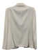 Elie Tahari Size 4 Ivory Triacetate Blend Hook Closure Blazer Jacket Ivory / 4