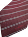 Givenchy AS IS Maroon & Blue Diagonal Stripe Logo Tie Maroon & Blue