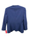 Theory Size 4 dark blue Wool Open Front Pockets 3/4 Sleeve Jacket dark blue / 4
