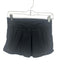 Lululemon Size 2 Black Crossover Waist Reflective Detail built in shorts Skirt Black / 2